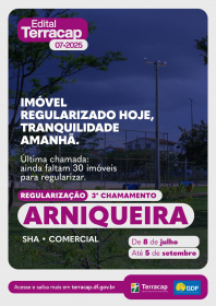 EDITAL 07/2025 - SH ARNIQUEIRA COMERCIAL - 3º CHAMAMENTO